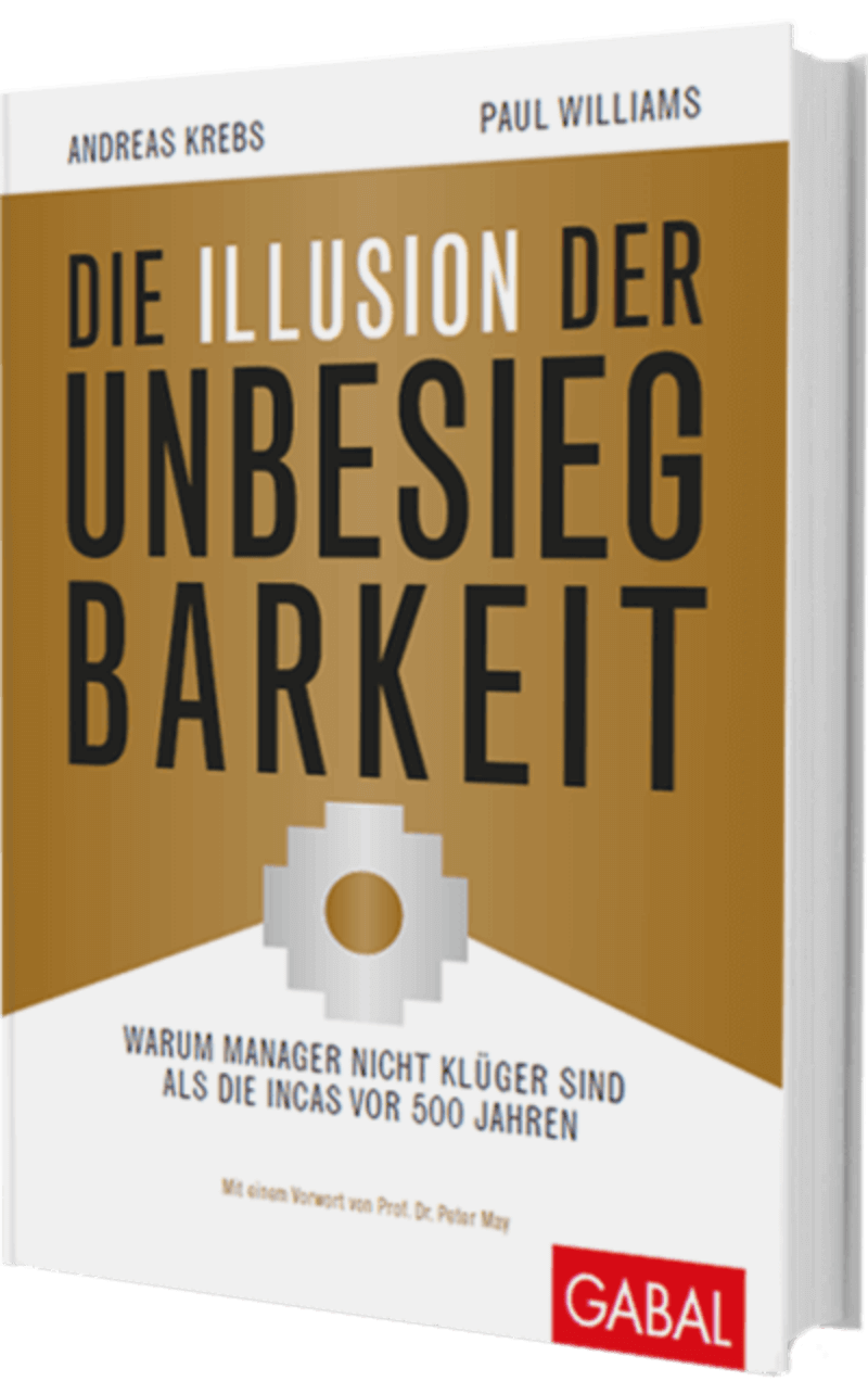 Das Buch „Die Illusion der Unbesiegbarkeit“